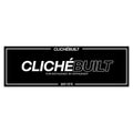 Cliché - "Classic" Black Sticker