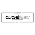 Cliché - "Classic" White Sticker