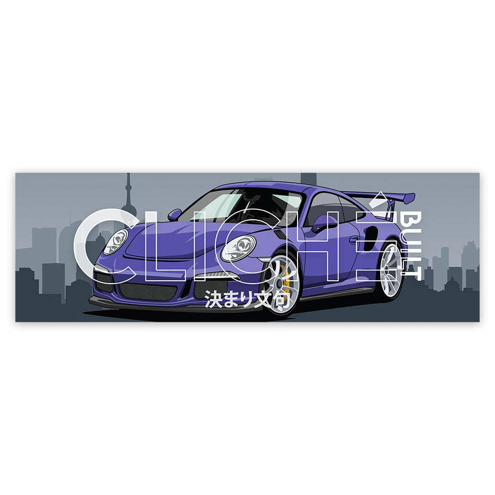 Cliché - "Porsche GT3" Sticker