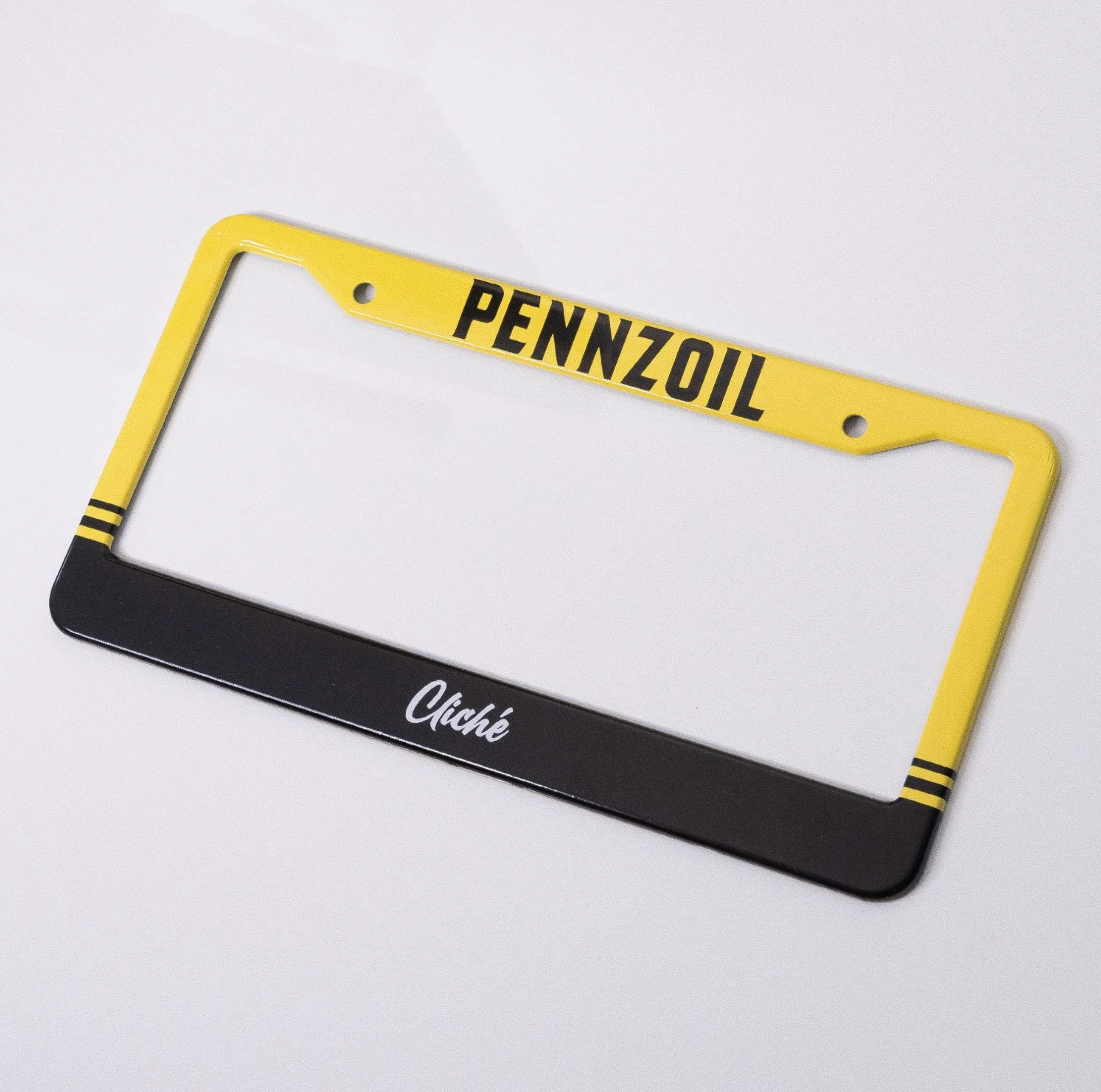 Cliché - Pennzoil License Plate Cover