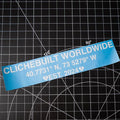 Cliché - "Worldwide" Vinyl Decal
