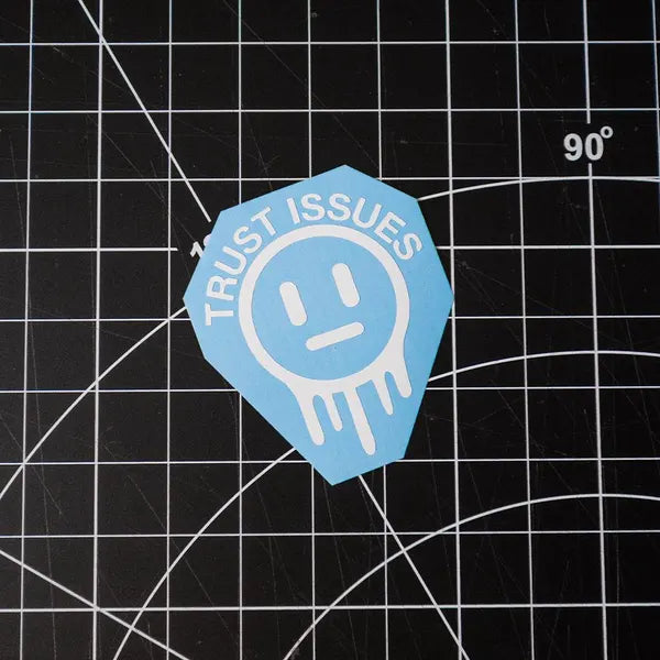 Cliché - "Trust Issues" Vinyl Decal