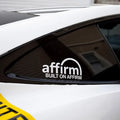 Cliché - "Built On Affirm" Vinyl Decal