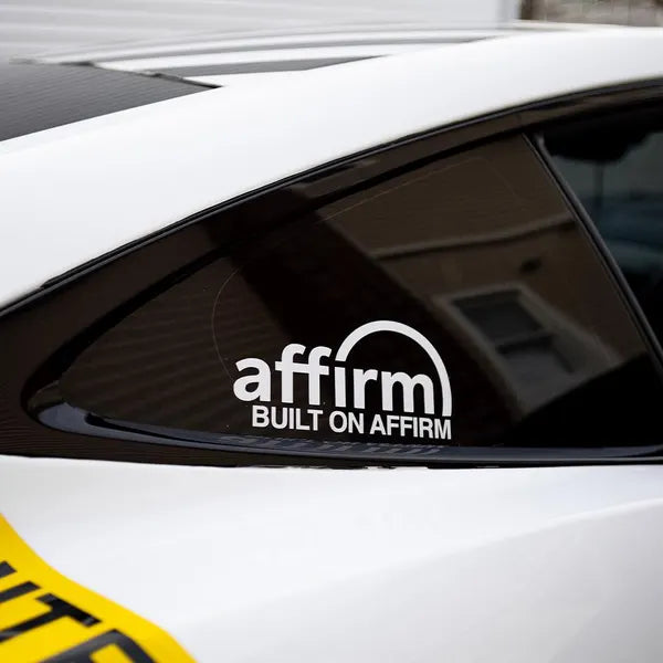 Cliché - "Built On Affirm" Vinyl Decal