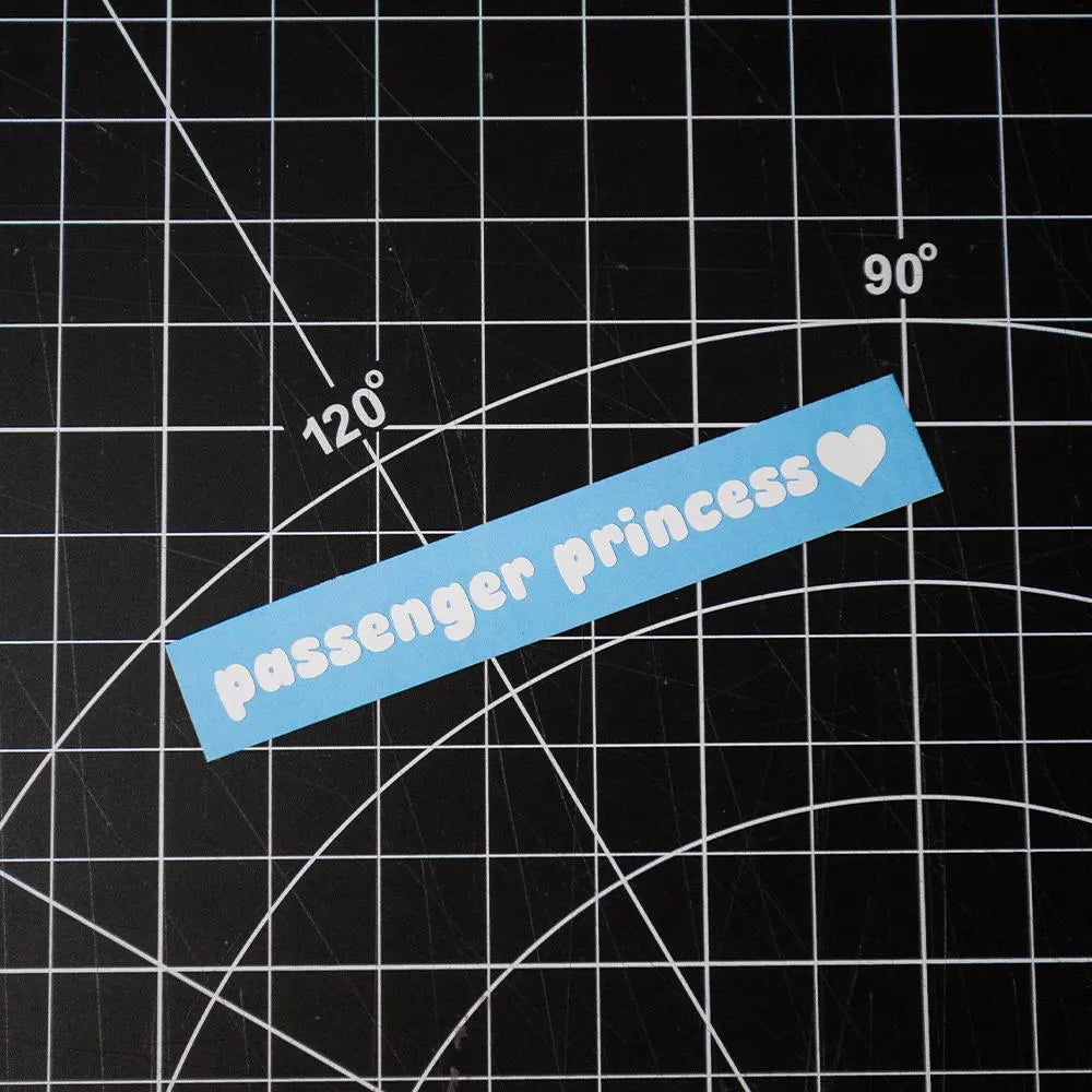 Cliché - "Passenger Princess" Vinyl Decal