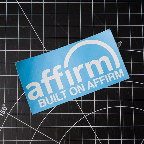 Cliché - "Built On Affirm" Vinyl Decal