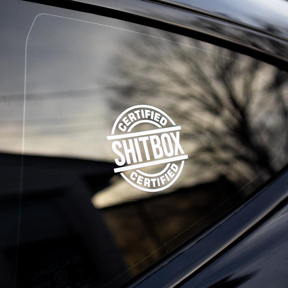 Cliché - "Certified Shitbox" Vinyl Decal