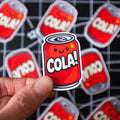 Cliché - Can of Cola Mini Sticker