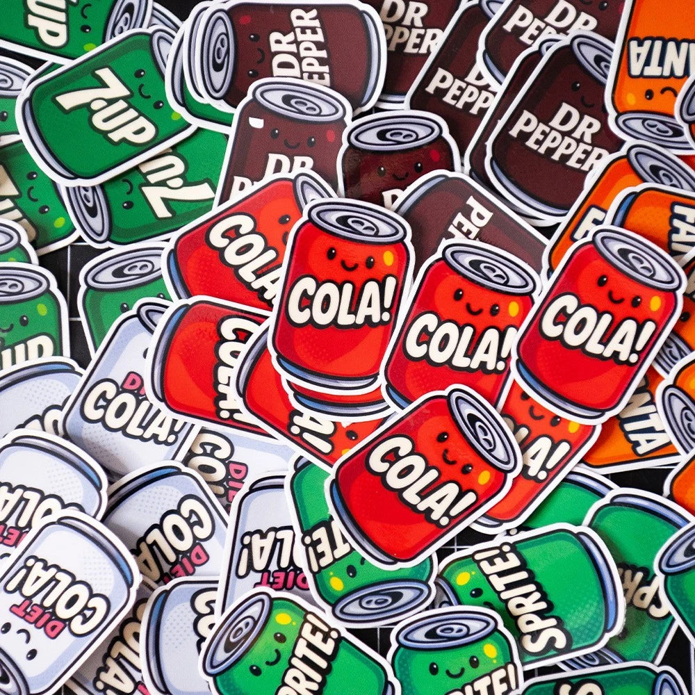 Cliché - Can of Cola Mini Sticker