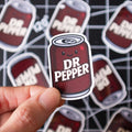 Cliché - Can of Dr Pepper Mini Sticker